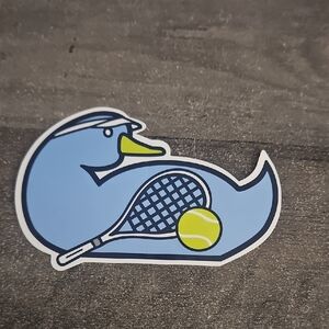 Dooney & Bourke Blue Duck Tennis Sticker